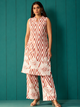 Ivory Printed Cotton Co-Ord Set