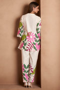 Off-White Floral Co-Ord Set