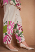 Off-White Floral Co-Ord Set
