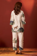 Off-White Cotton Co-Ord Set
