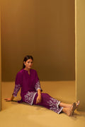 Maroon Floral Co-Ord Set