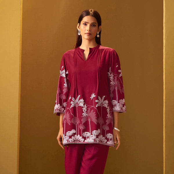 Ruby Floral Co-Ord Set