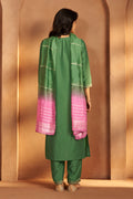 Emerald Green Chanderi Kurta Set