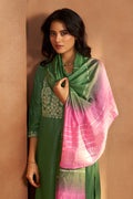 Emerald Green Chanderi Kurta Set