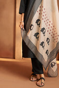 Noir Black Kurta Set