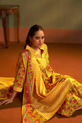 Mustard Flared Kurta Set
