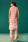 Ivory Printed Cotton Co-Ord Set