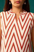 Ivory Printed Cotton Co-Ord Set