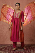 Blush Anarkali Kurta Set