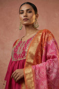 Blush Anarkali Kurta Set