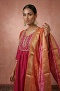 Blush Anarkali Kurta Set