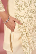 Pure White Embroidered Co-Ord Set
