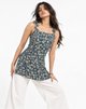 Heer Floral Blu