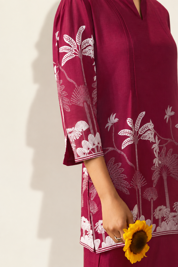 Ruby Floral Co-Ord Set