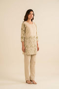 Pure White Embroidered Co-Ord Set - NIHARA (View 5)