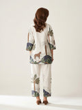 Off-White Cotton Co-Ord Set - NIHARA (View 7)