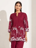 Ruby Floral Co-Ord Set - NIHARA (View 1)