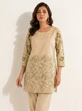 Pure White Embroidered Co-Ord Set - NIHARA (View 1)
