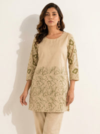 Pure White Embroidered Co-Ord Set