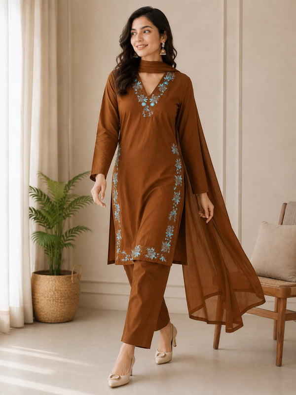 Fuchsia Mirror Kurta Set Kurta set