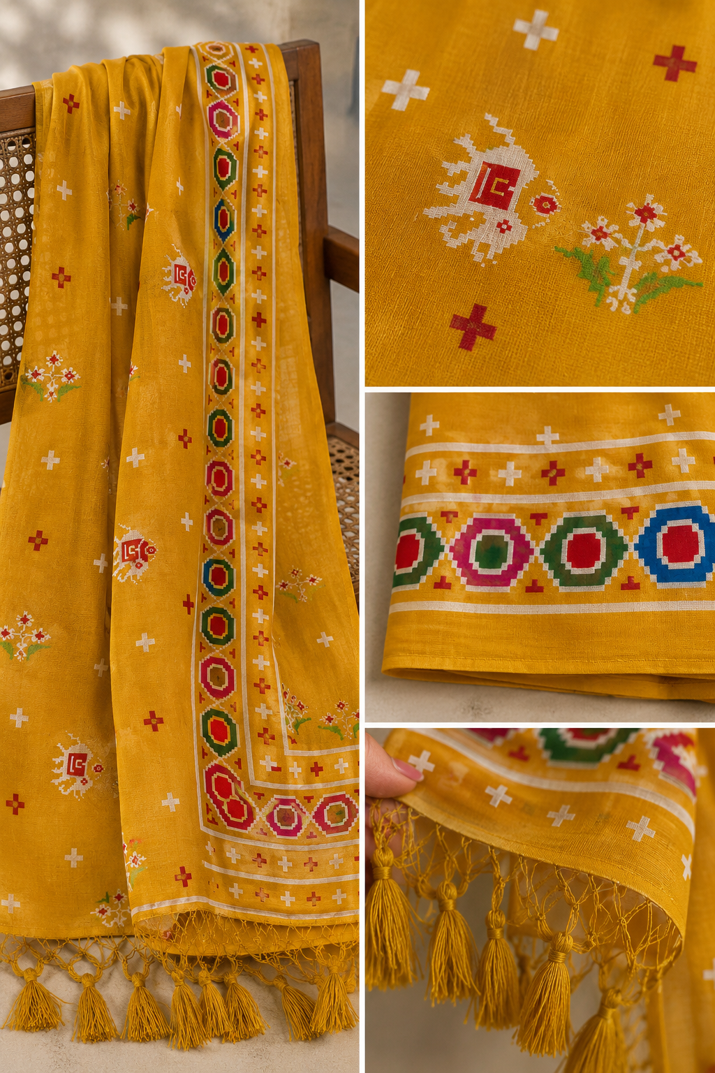 Digital embroidered Kurta Set