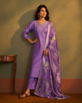 Royal Purple Kurta Set