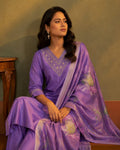 Royal Purple Kurta Set