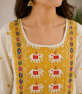 Digital embroidered Kurta Set